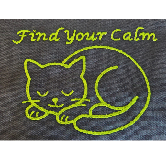 Find Your Calm Canvas Tote