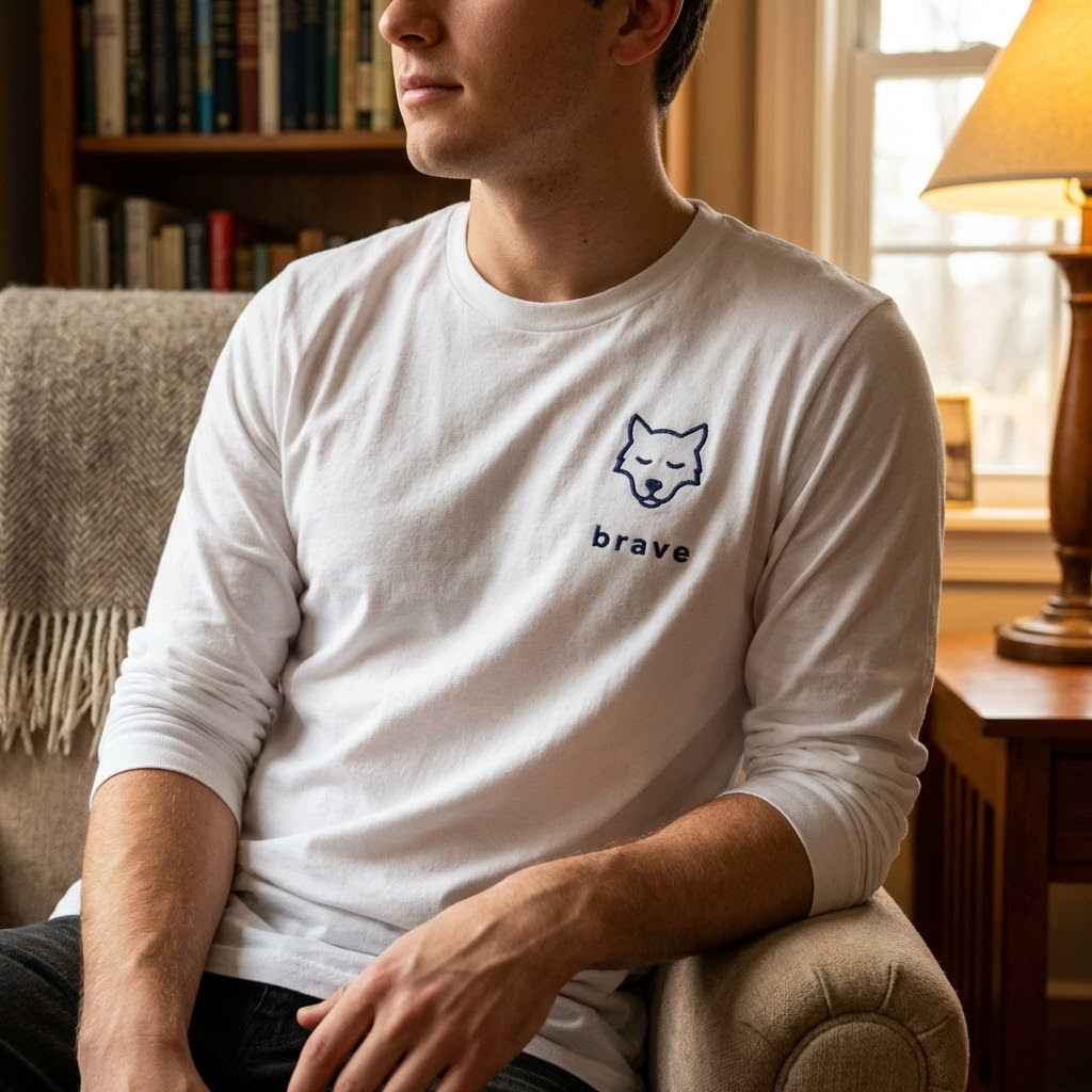 Brave Classic Long Sleeve Tee