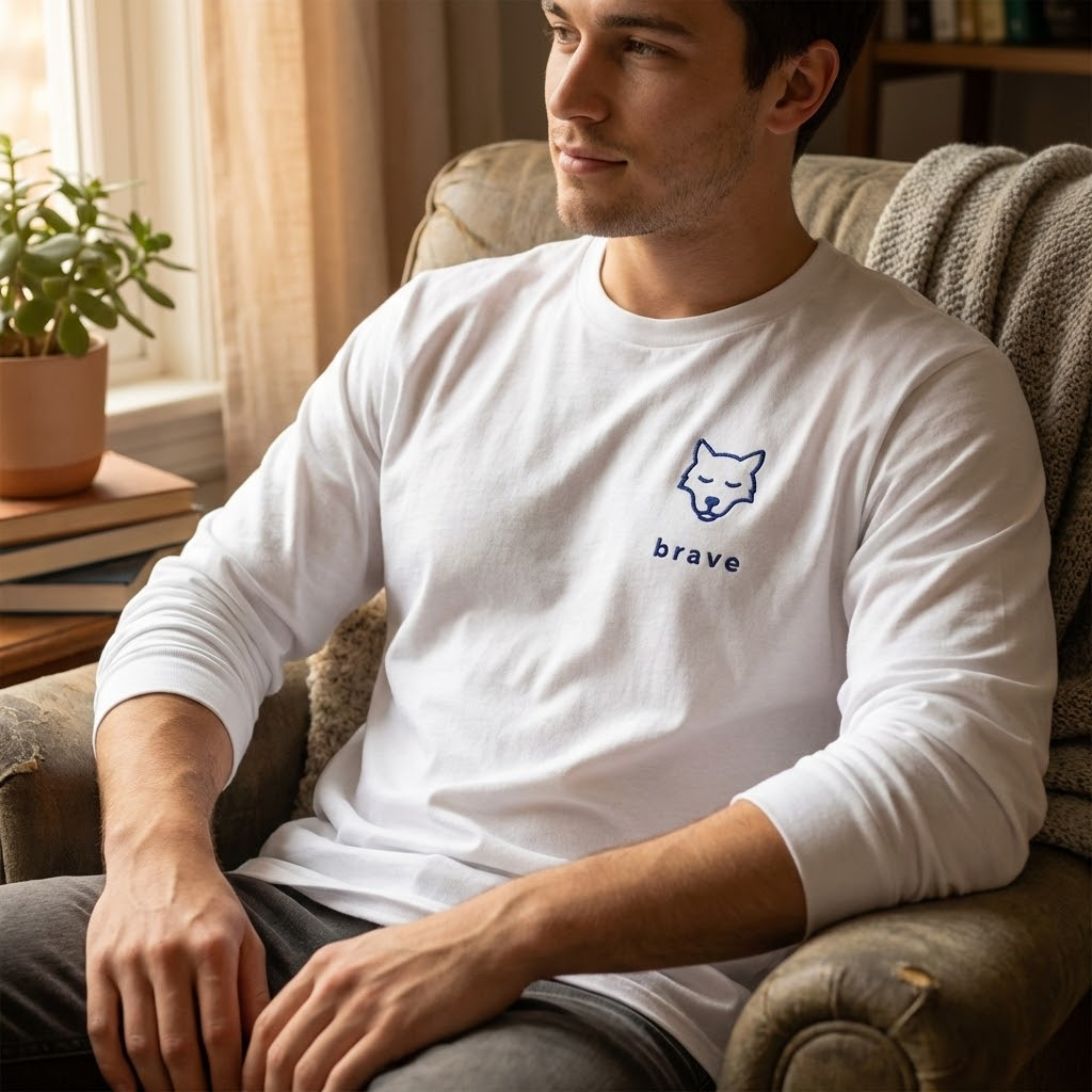 Brave Classic Long Sleeve Tee