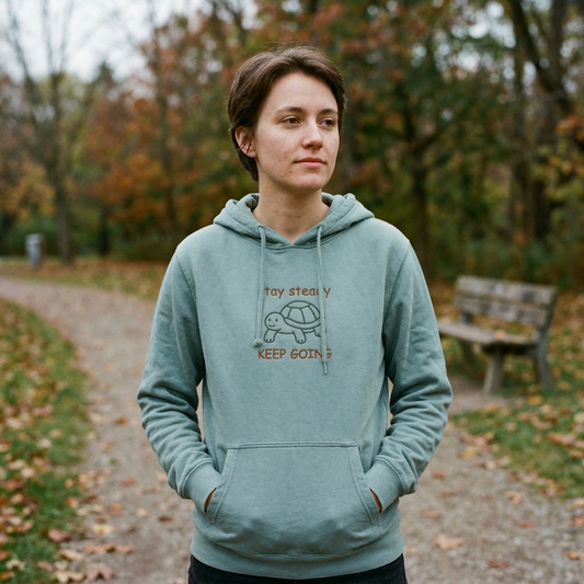 Stay Steady - Keep Going Essential Lightweight Hoodie