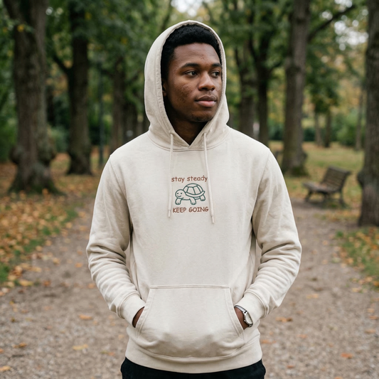 Stay Steady - Keep Going Essential Lightweight Hoodie