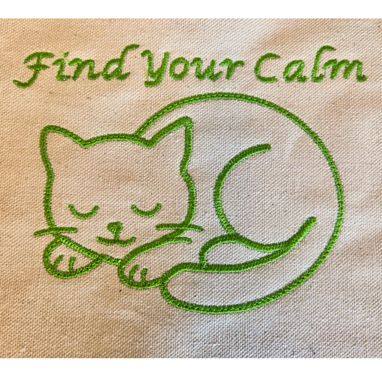 Find Your Calm Canvas Tote