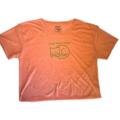 Find Your Calm Festival Crop Top