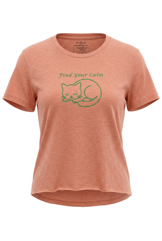 Find Your Calm Festival Crop Top