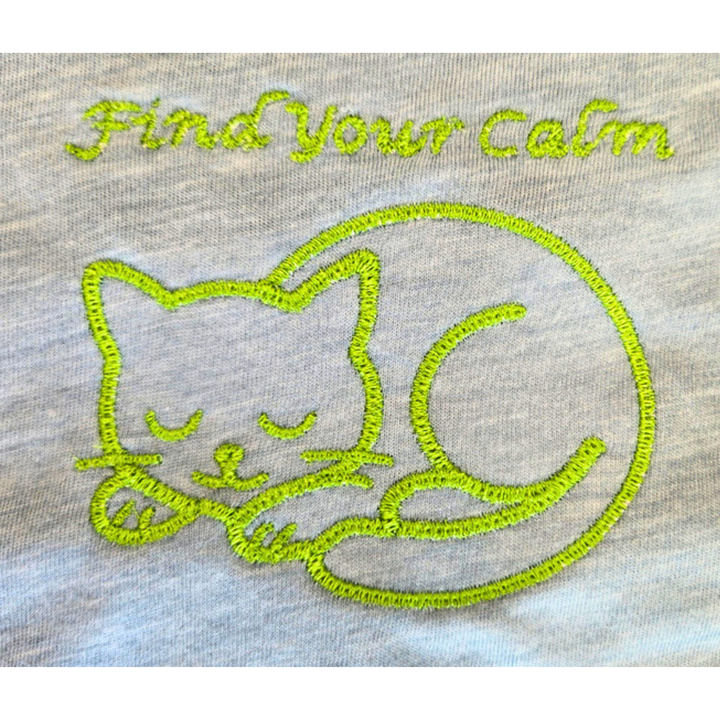Find Your Calm Embroidered Festival Crop Top