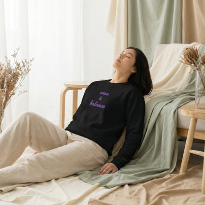 Ease & Balance Classic Crew Sweatshirt