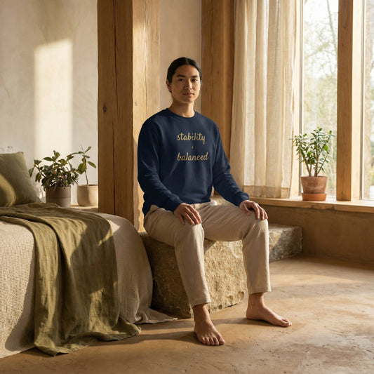 Stability & Balanced Classic Crew Sweatshirt