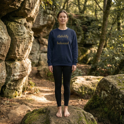 Stability & Balanced Classic Crew Sweatshirt
