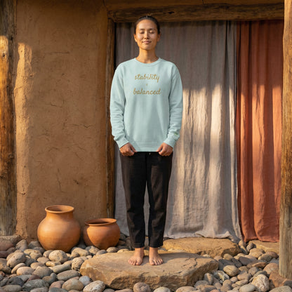 Stability & Balanced Classic Crew Sweatshirt