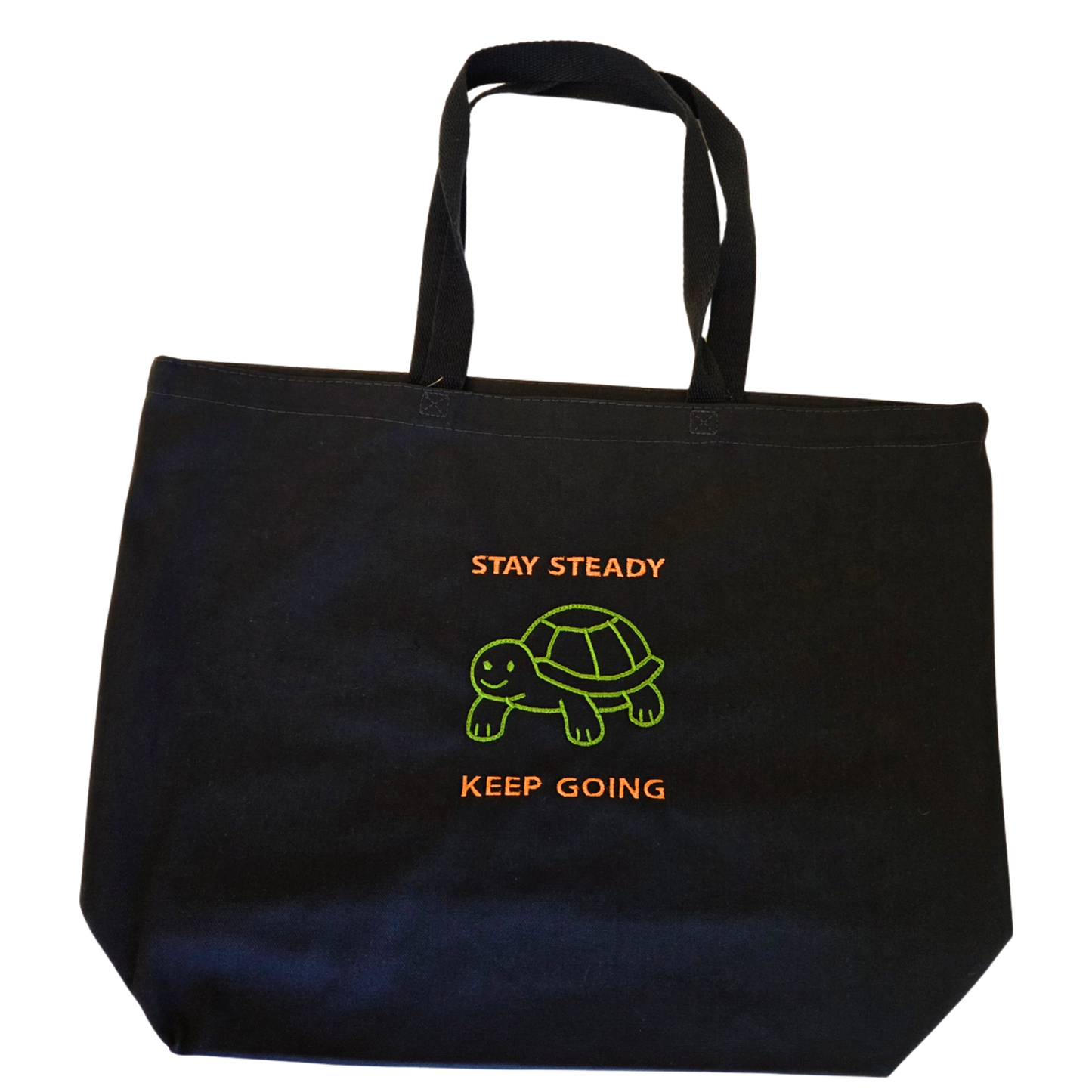 Stay Steady Canvas Tote