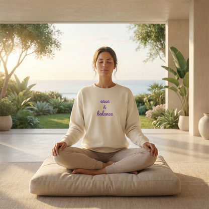 Ease & Balance Classic Crew Sweatshirt