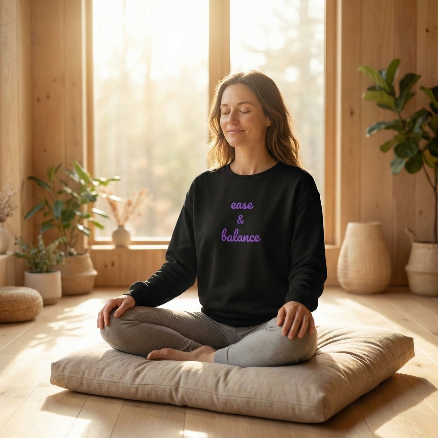 Ease & Balance Classic Crew Sweatshirt