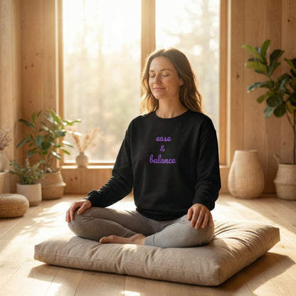Ease & Balance Classic Crew Sweatshirt