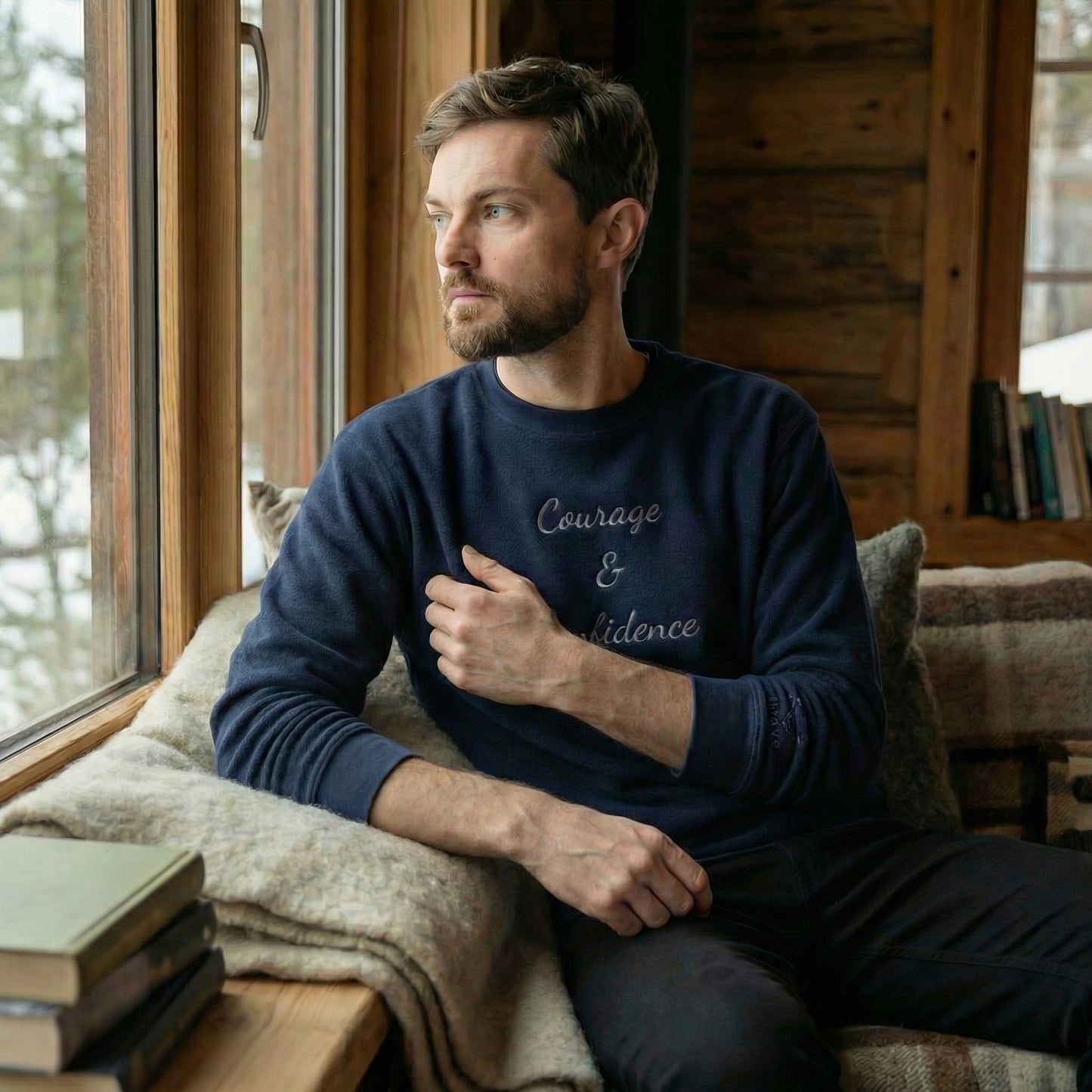 Courage & Confidence Classic Crew Sweatshirt