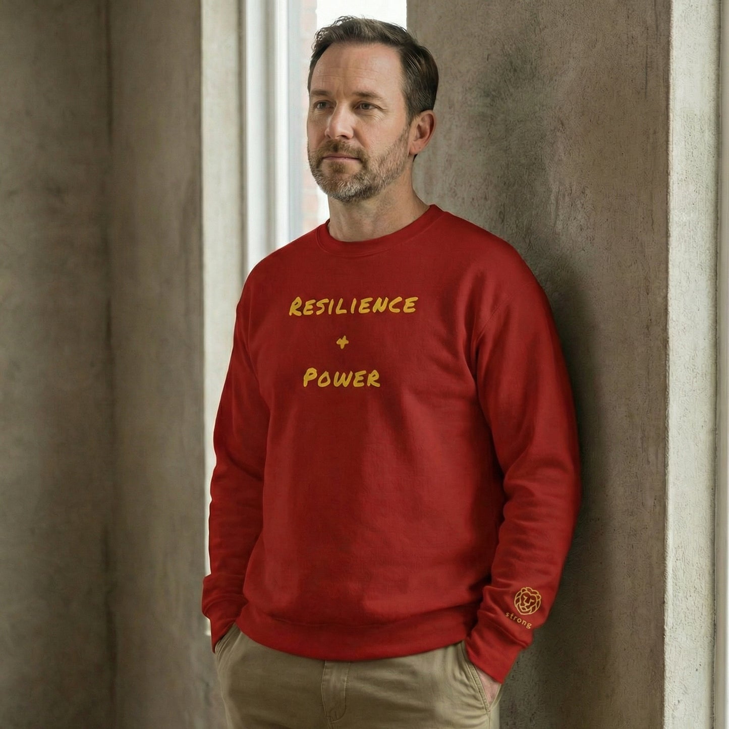 Resilience & Power Classic Crew Sweatshirt