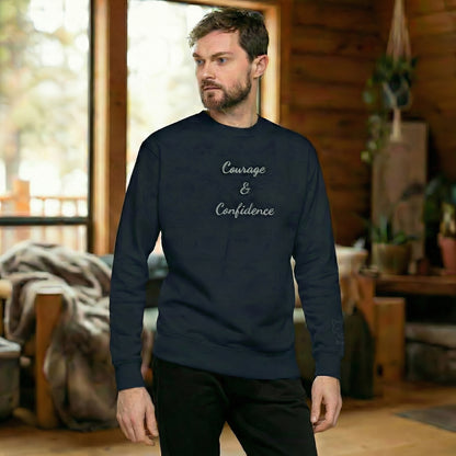 Courage & Confidence Classic Crew Sweatshirt