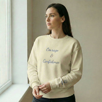 Courage & Confidence Classic Crew Sweatshirt