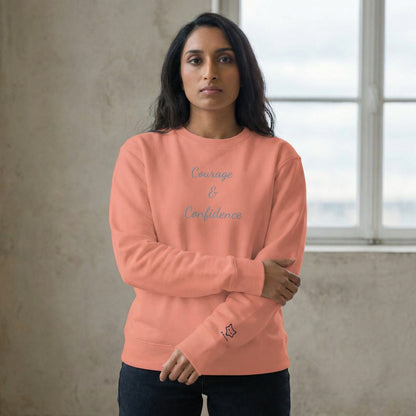 Courage & Confidence Classic Crew Sweatshirt