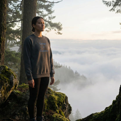 Courage & Confidence Classic Crew Sweatshirt