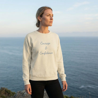 Courage & Confidence Classic Crew Sweatshirt