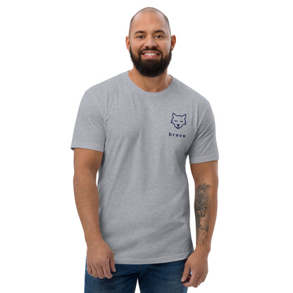 Brave T-shirt - Heather grey