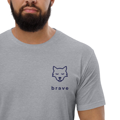 Brave T-shirt- Heather Grey