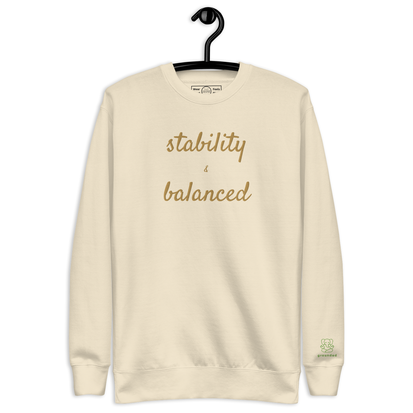 Stability & Balanced Classic Crew Sweatshirt