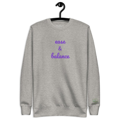 Ease & Balance Classic Crew Sweatshirt