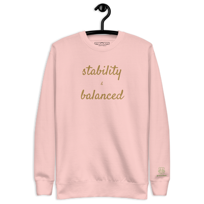 Stability & Balanced Classic Crew Sweatshirt