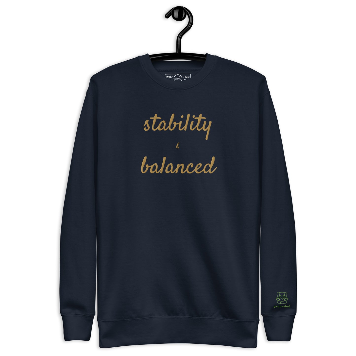 Stability & Balanced Classic Crew Sweatshirt